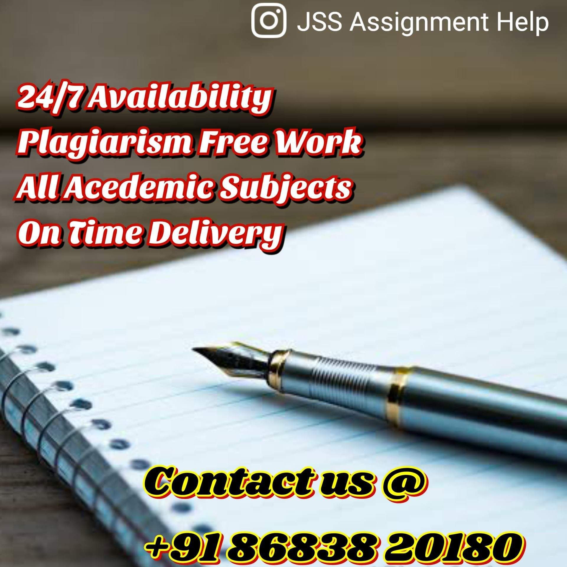 All type of assignments | Instagram: @jssassignmenthelp